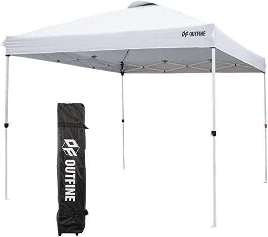 6. OUTFINE Pop-up Canopy 10x10 Patio Tent 