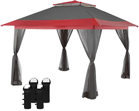 7. CROWN SHADES 13x13 Canopy Pop up Gazebo Canopy