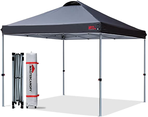 4. MASTERCANOPY Durable Ez Pop-up Canopy Tent