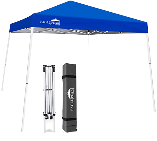 10. EAGLE PEAK 10' x 10' Slant Leg Pop-up Canopy Tent