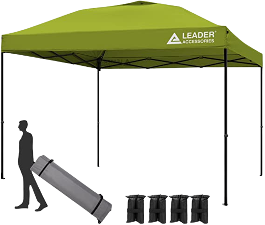 9. Leader Accessories Pop-Up Canopy Tent 