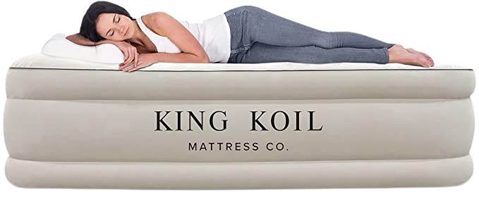 7. King Koil Luxury Queen Size Air Mattress
