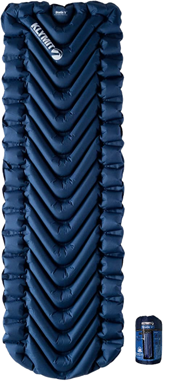 4. Klymit Static V Lightweight Sleeping Pad