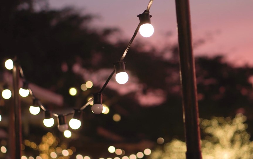 Best places to hang string lights