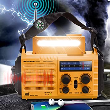 2. Emergency Radio 5-ways Powered