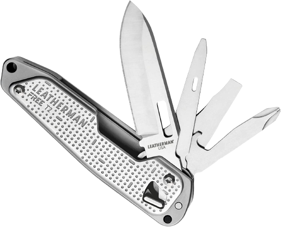 5. LEATHERMAN, FREE T2 Multitool