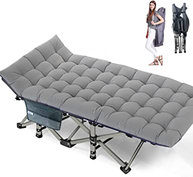 8. Lilypelle Folding Camping Cot