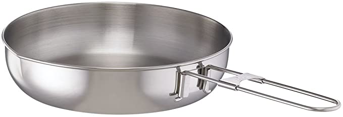 5. MSR Alpine Stainless Steel Camping Fry Pan