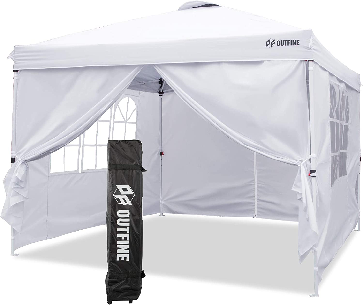 10. OUTFINE Patio Canopy 10'x10' Pop Up Commercial Instant Gazebo Tent