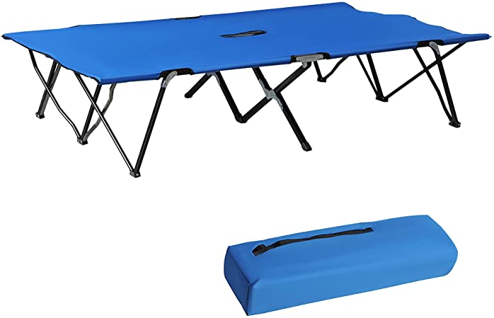3. Outsunny Double Camping Cot