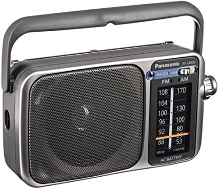 4. Panasonic Rf-2400D Am/FM Radio