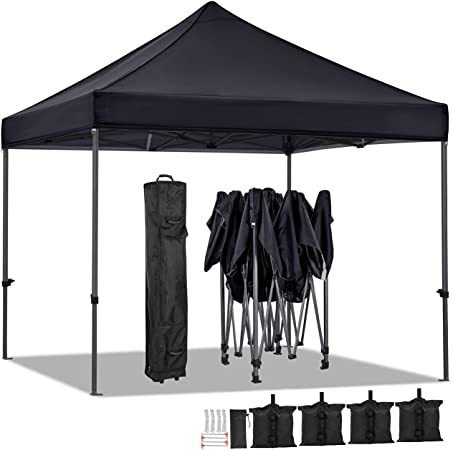 4. Yaheetech 10x10 Pop up Canopy Outdoor Shelter Tent